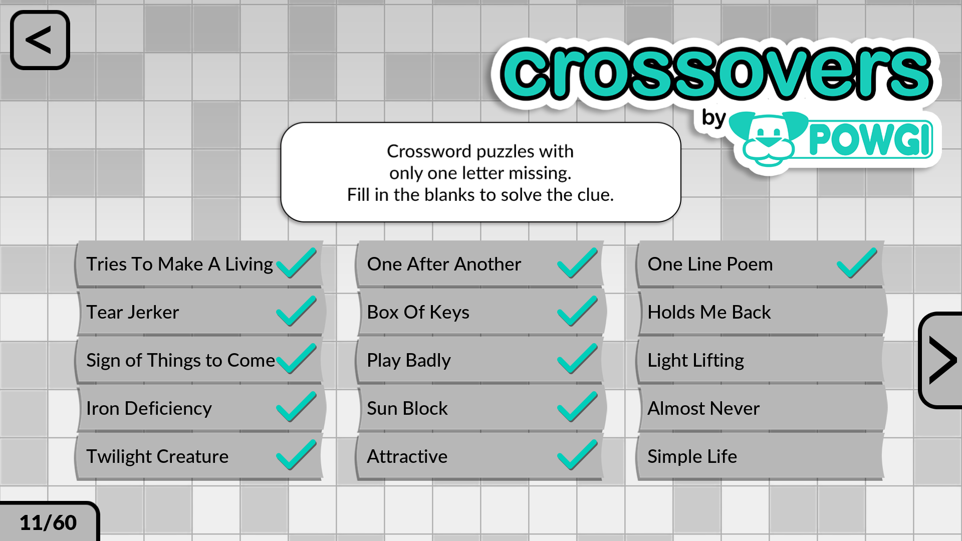 Word Puzzles by POWGI - Imagen 14